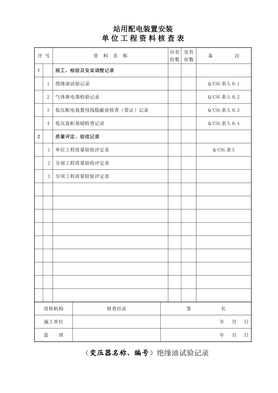9站用配电装置安装单位工程_第3页