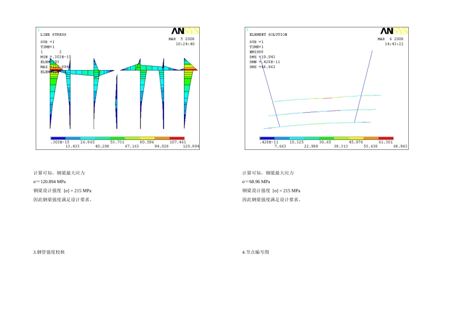 ansys雨蓬钢结构计算书_第3页