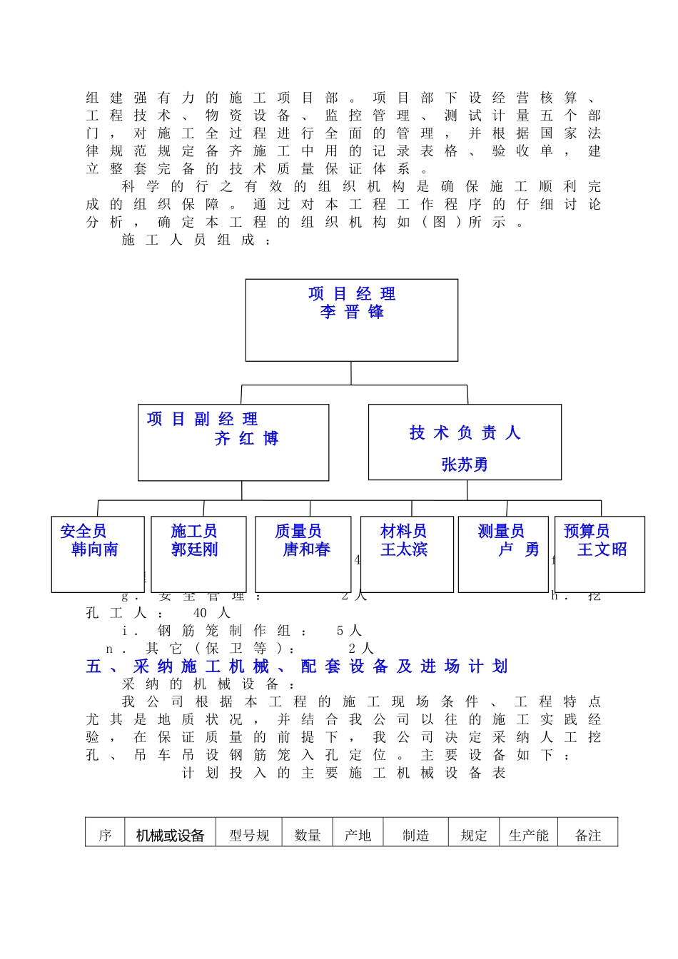 B1号楼桩基施工组织设计_第3页