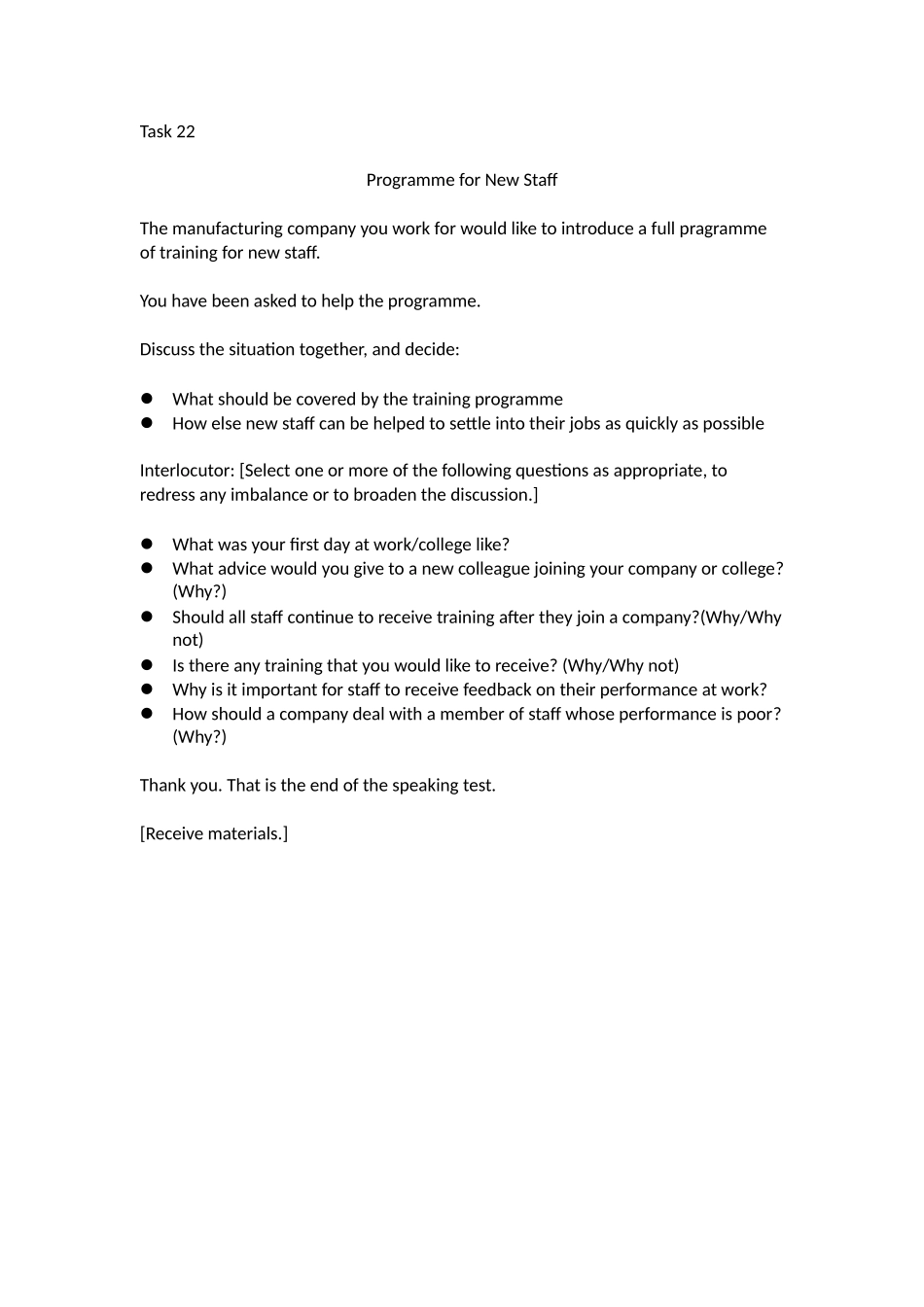 BEC中级口语模拟题2025_第1页