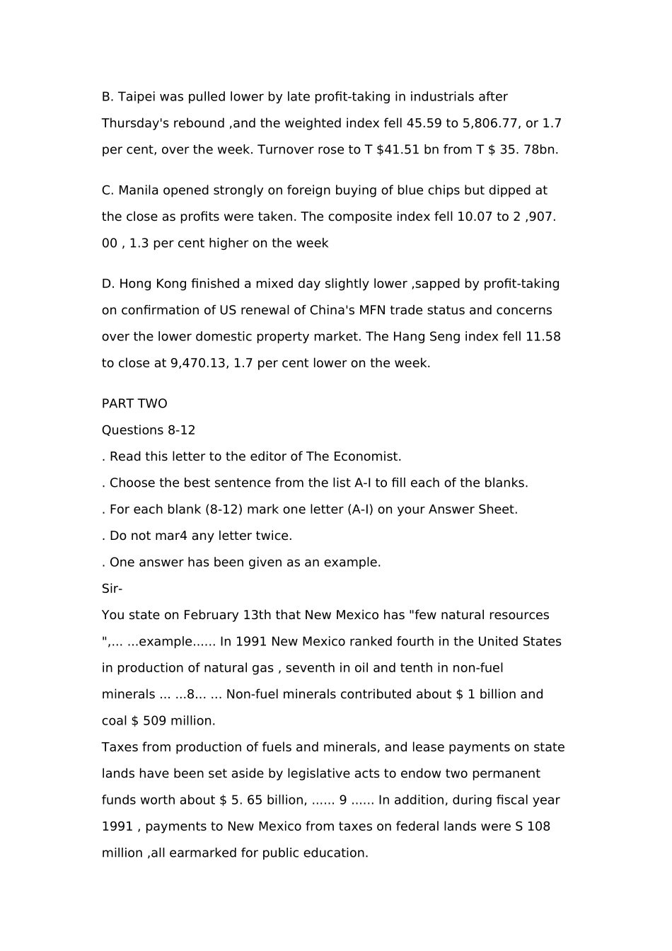 BEC中级模拟试题1及参考答案_第2页