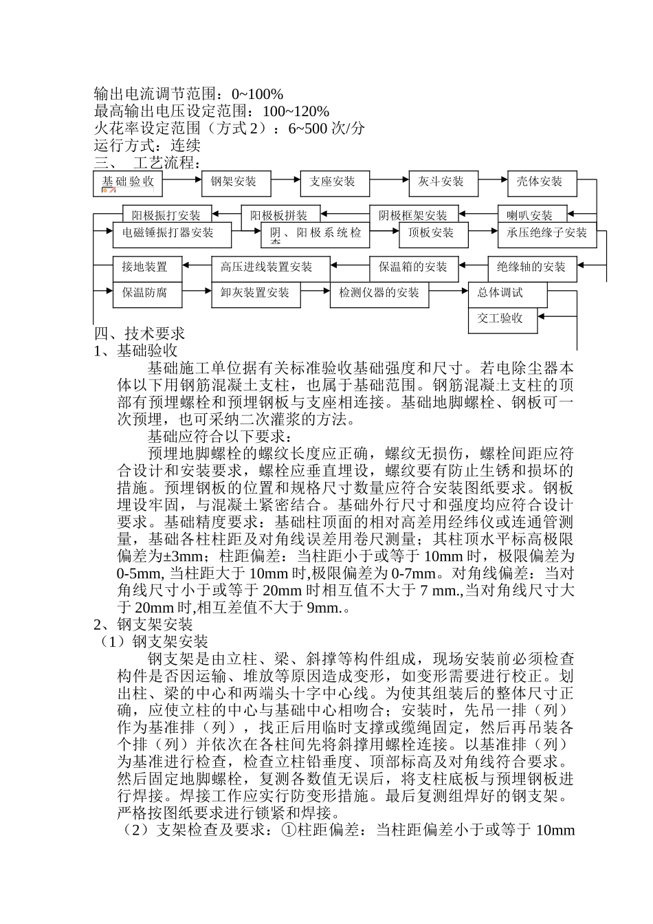 bel型电除尘器-施工方案_第3页