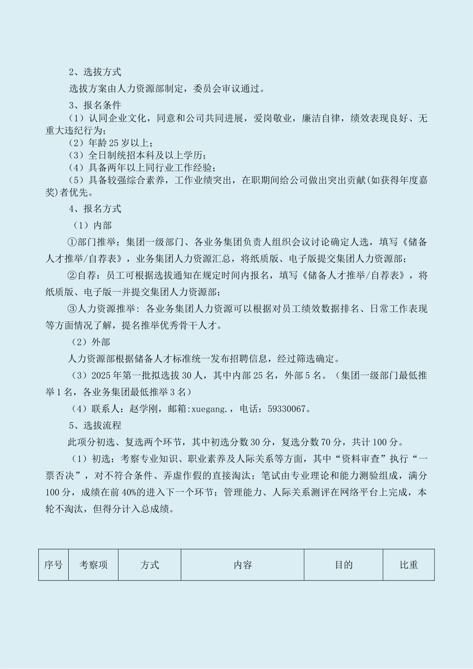 CIC集团储备人才选拔及培养方案_第3页