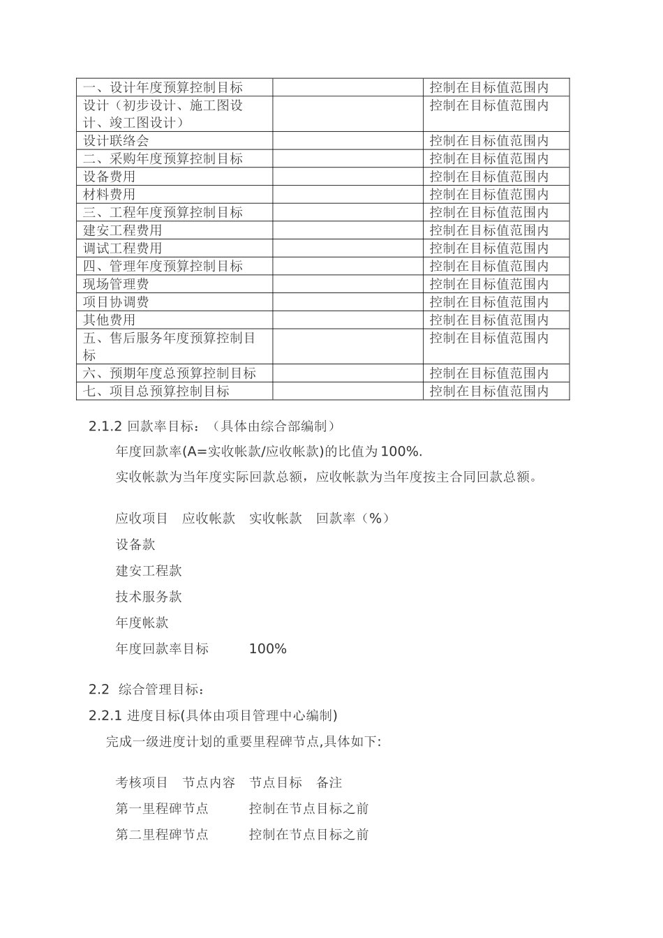 EPC工程总承包项目责任书_第2页
