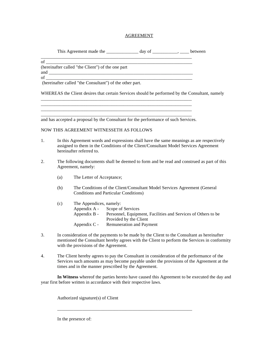 fidic业主咨询工程师标准服务协议书条件_第3页