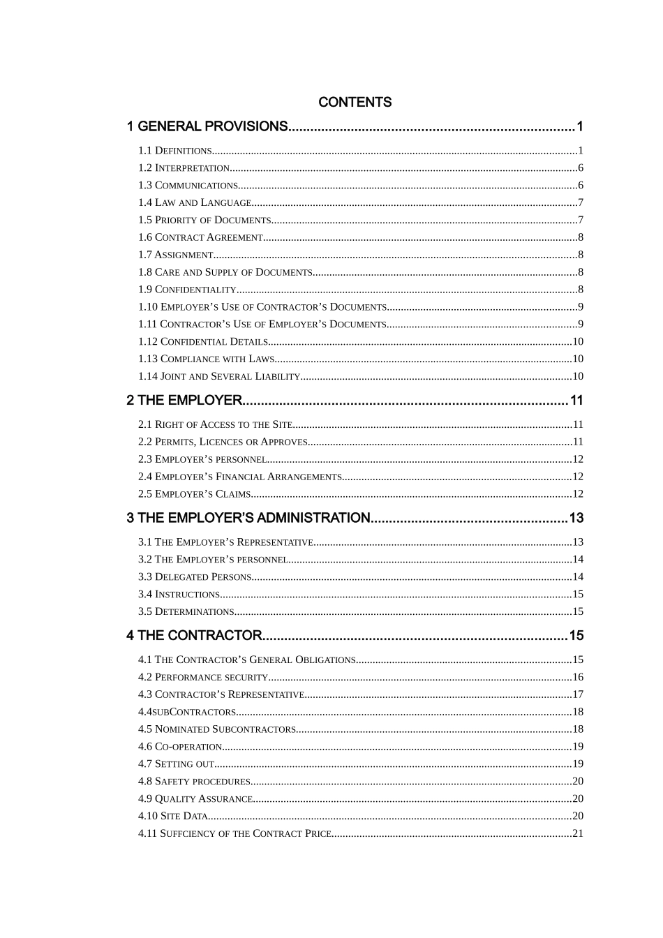 fidic设计采购施工合同条件_第1页