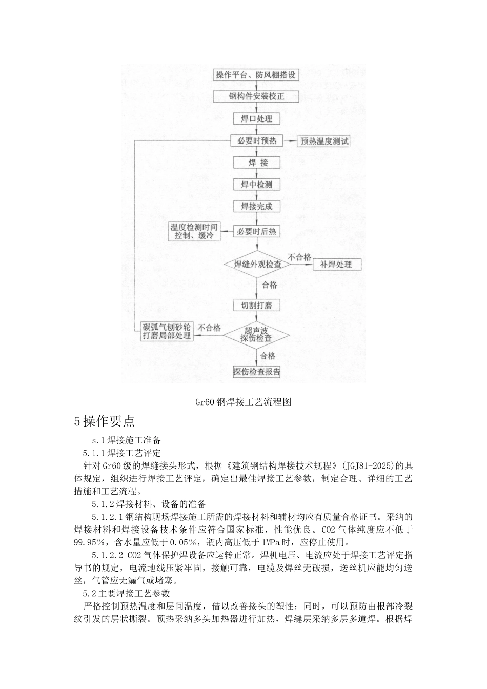 gr60低合金高强结构钢焊接施工工法_第2页