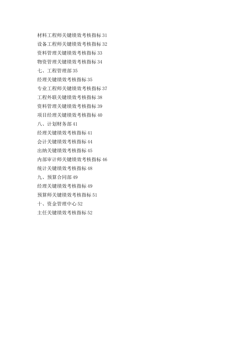 KPI关键绩效考核指标库-中层(78页)_第3页