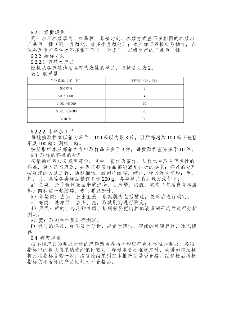 NY-5070—2025-无公害食品-水产品中渔药残留限量_第3页
