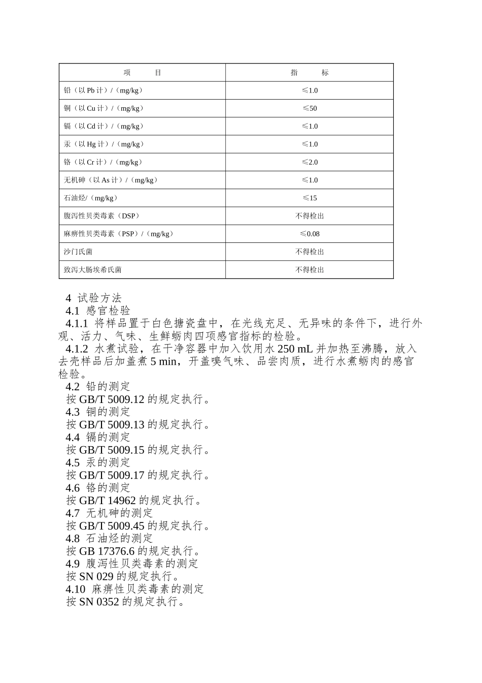 NY-5154—2025-无公害食品-近江牡蛎_第2页