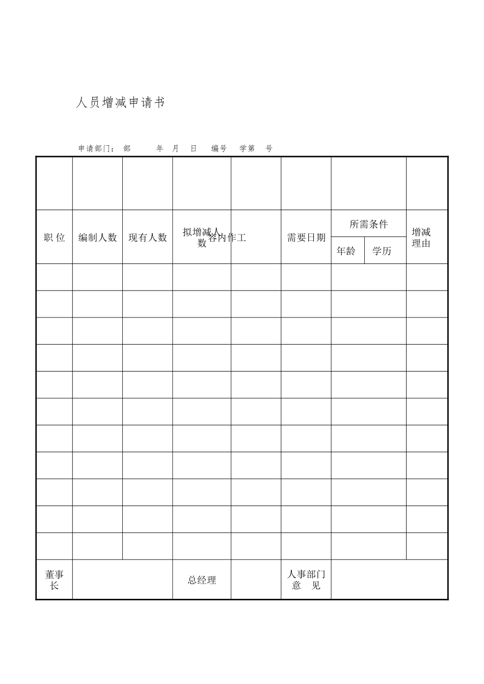office-251-人事管理系列表单_第2页