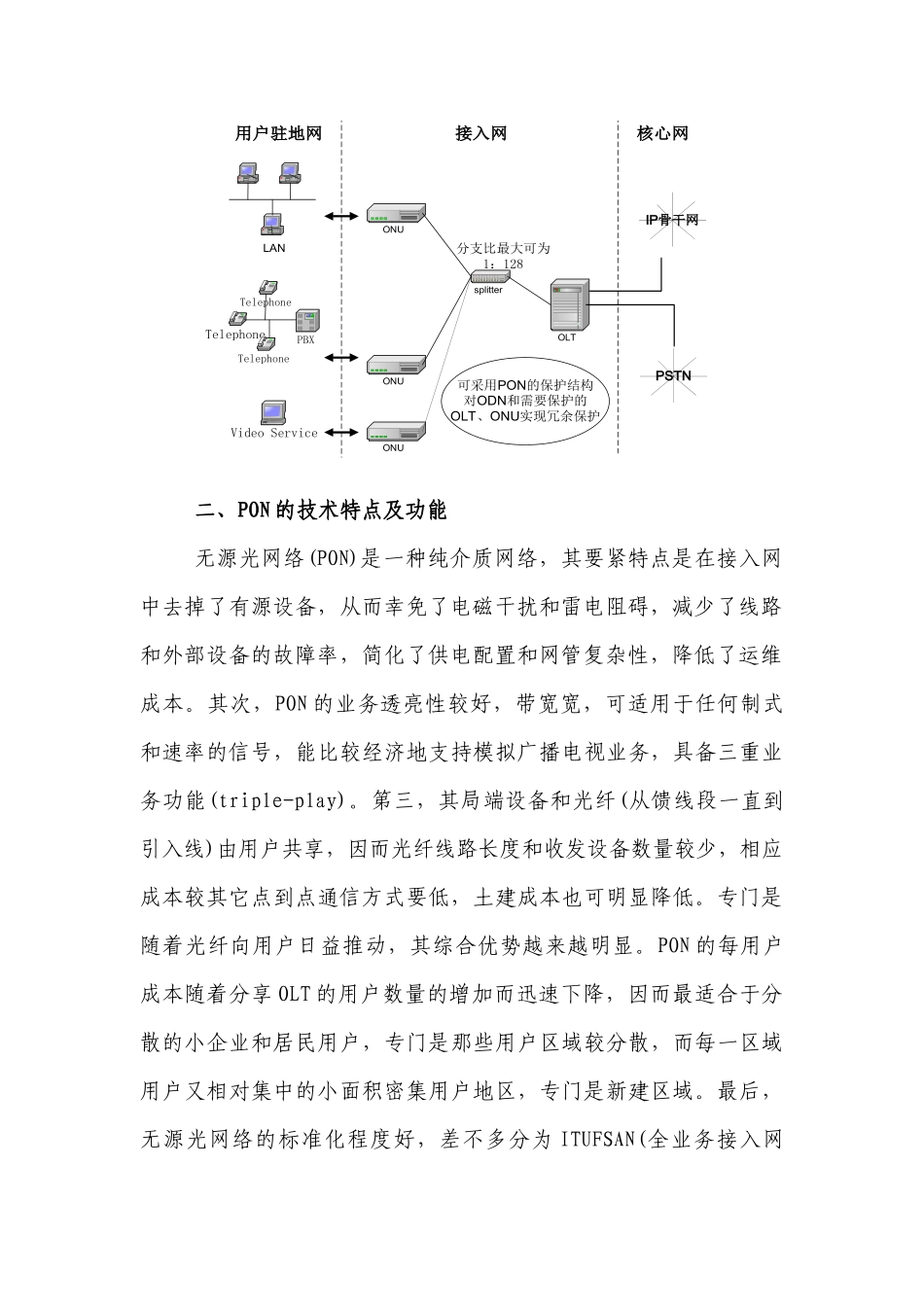 PON接入方式综合建设成本分析_第2页