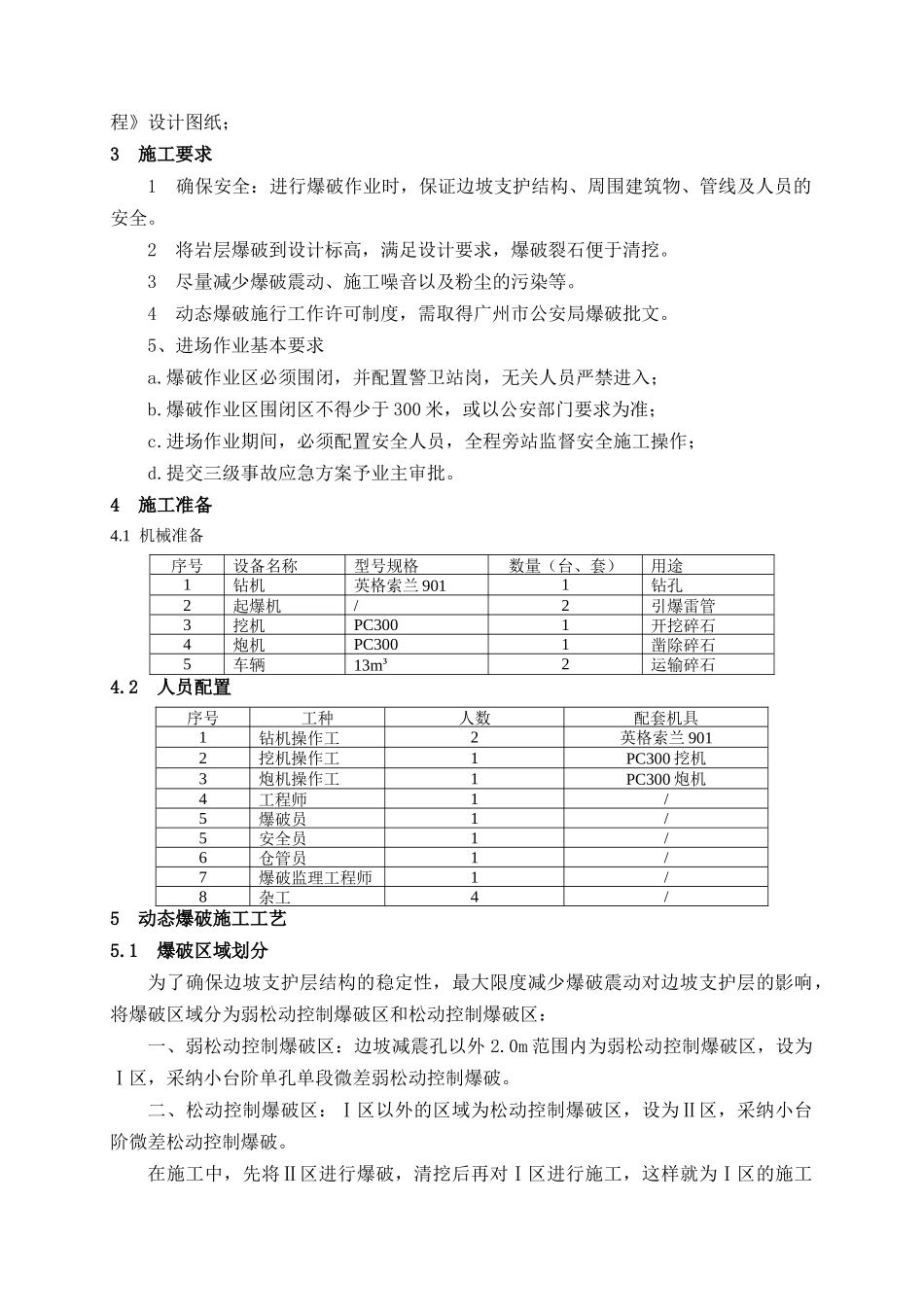 SC10边坡动态爆破施工方案_第3页