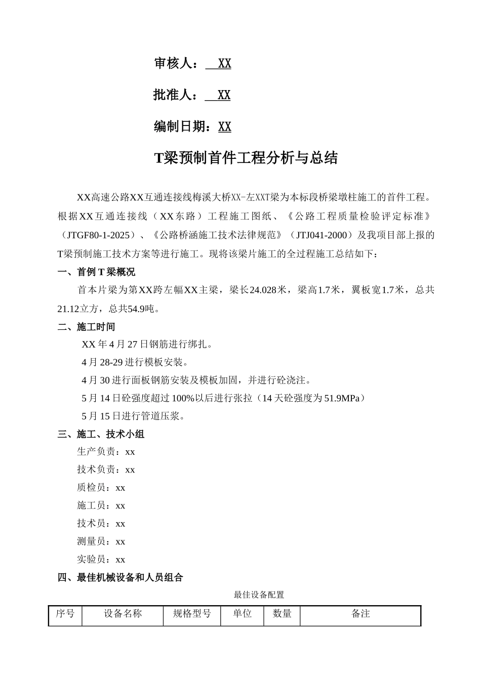 t梁预制首件工程分析与总结_第2页