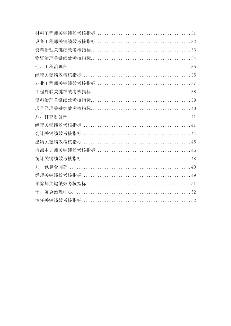 XXXKPI关键绩效考核指标库中层_第3页