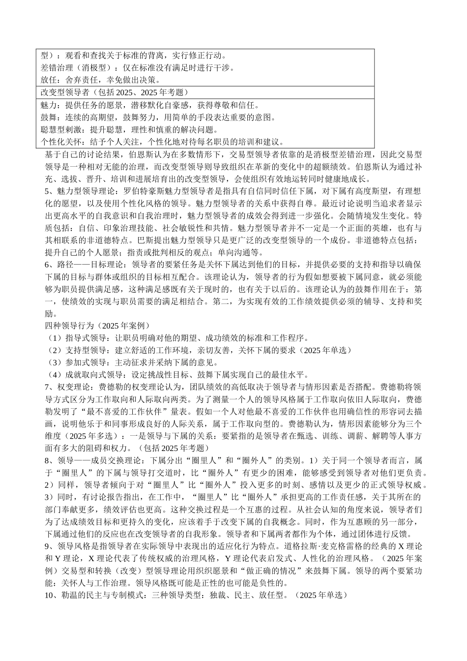 XXX人力资源管理背诵内容_第3页