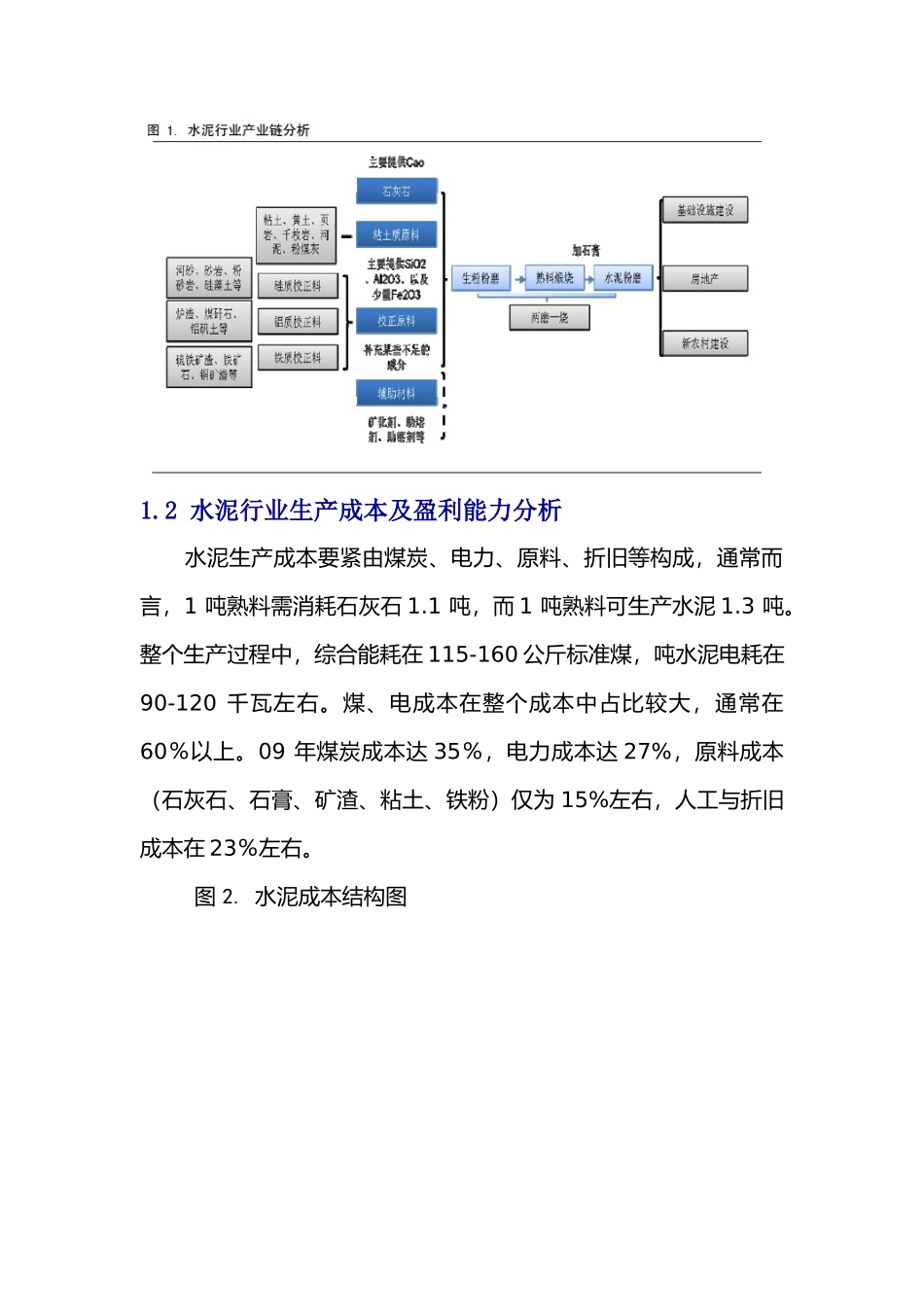 XX中国水泥行业投资分析报告_第2页
