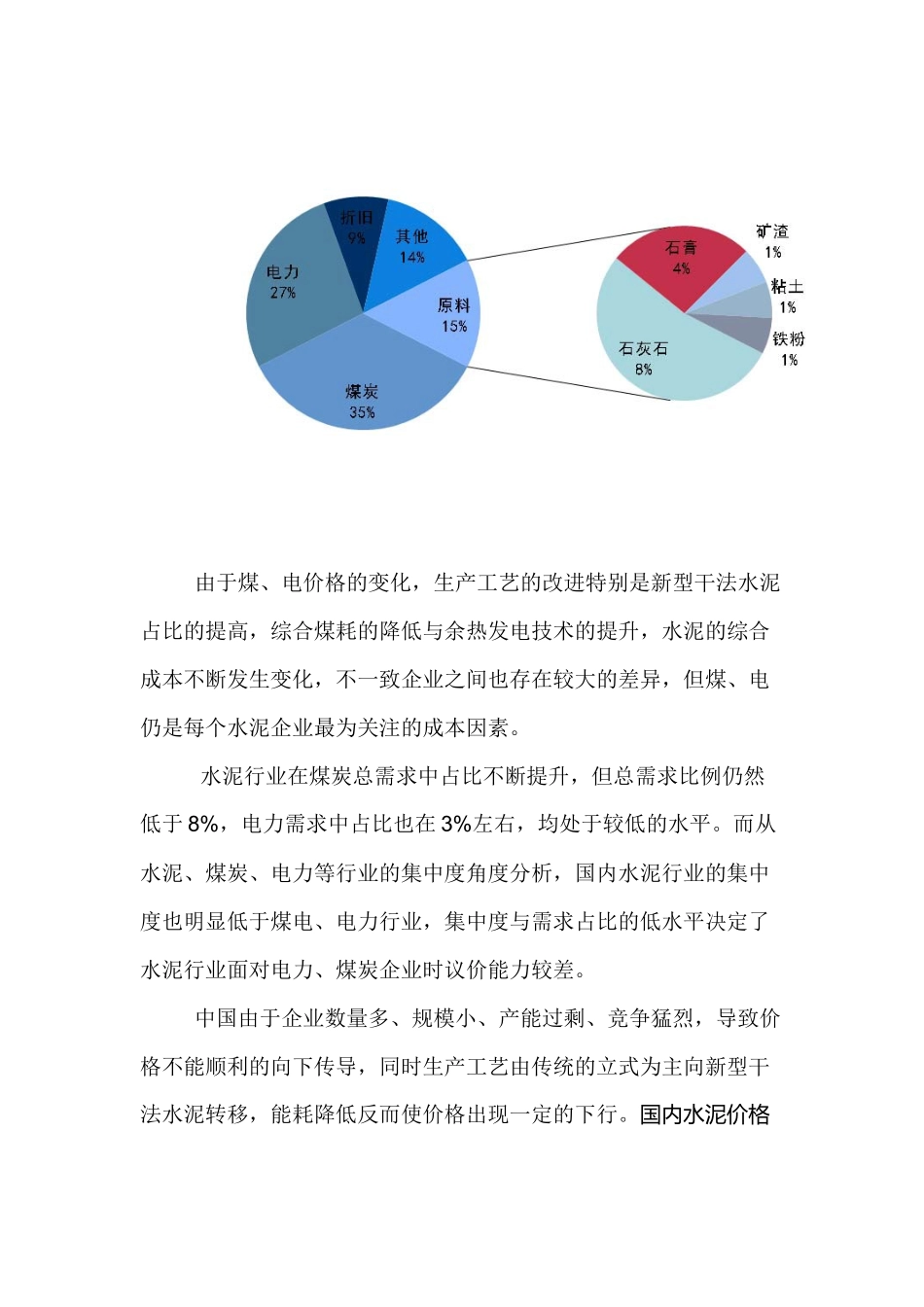 XX中国水泥行业投资分析报告_第3页