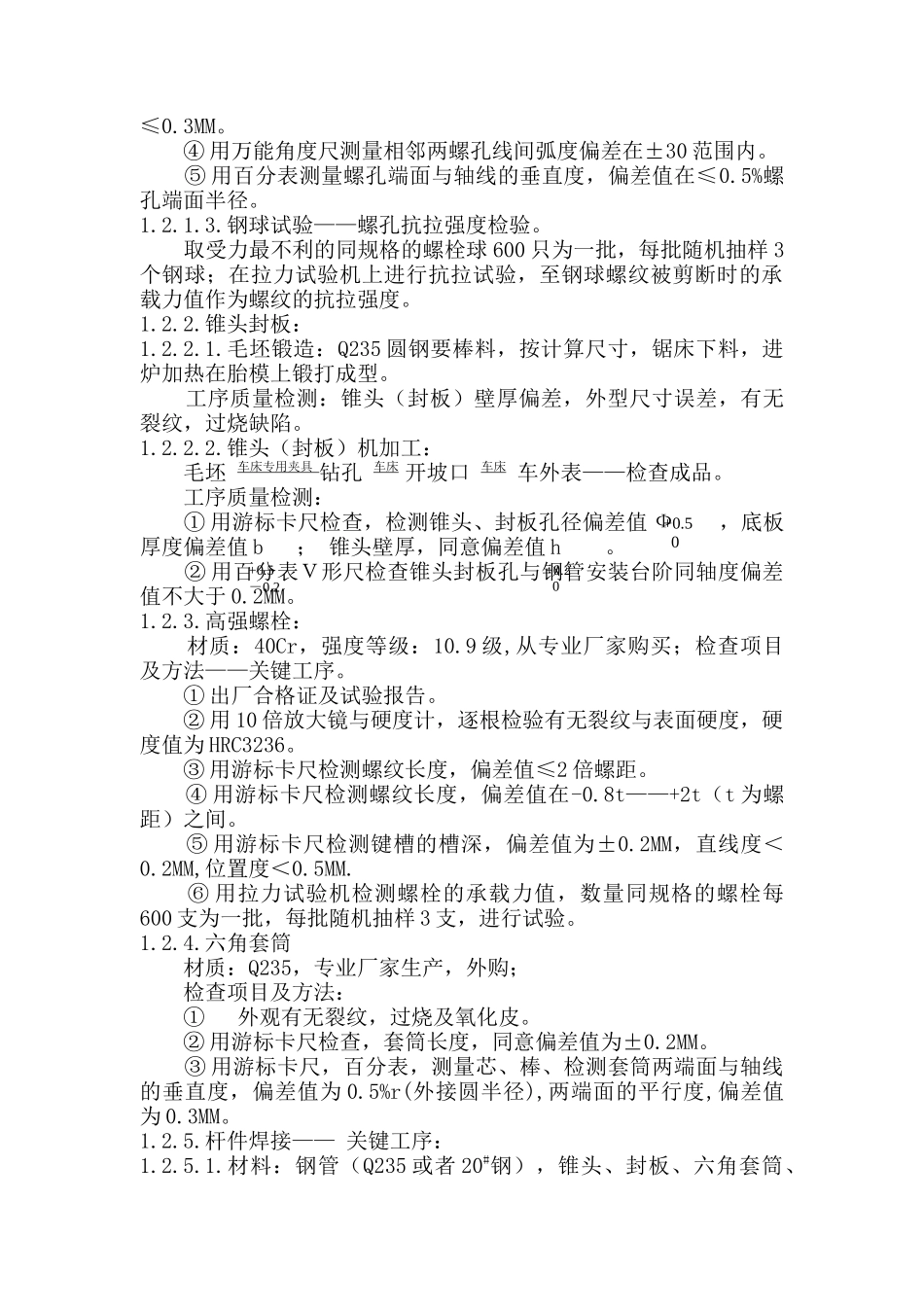 XX中学体育馆网架及屋面板工程安装施工组织设计_第3页