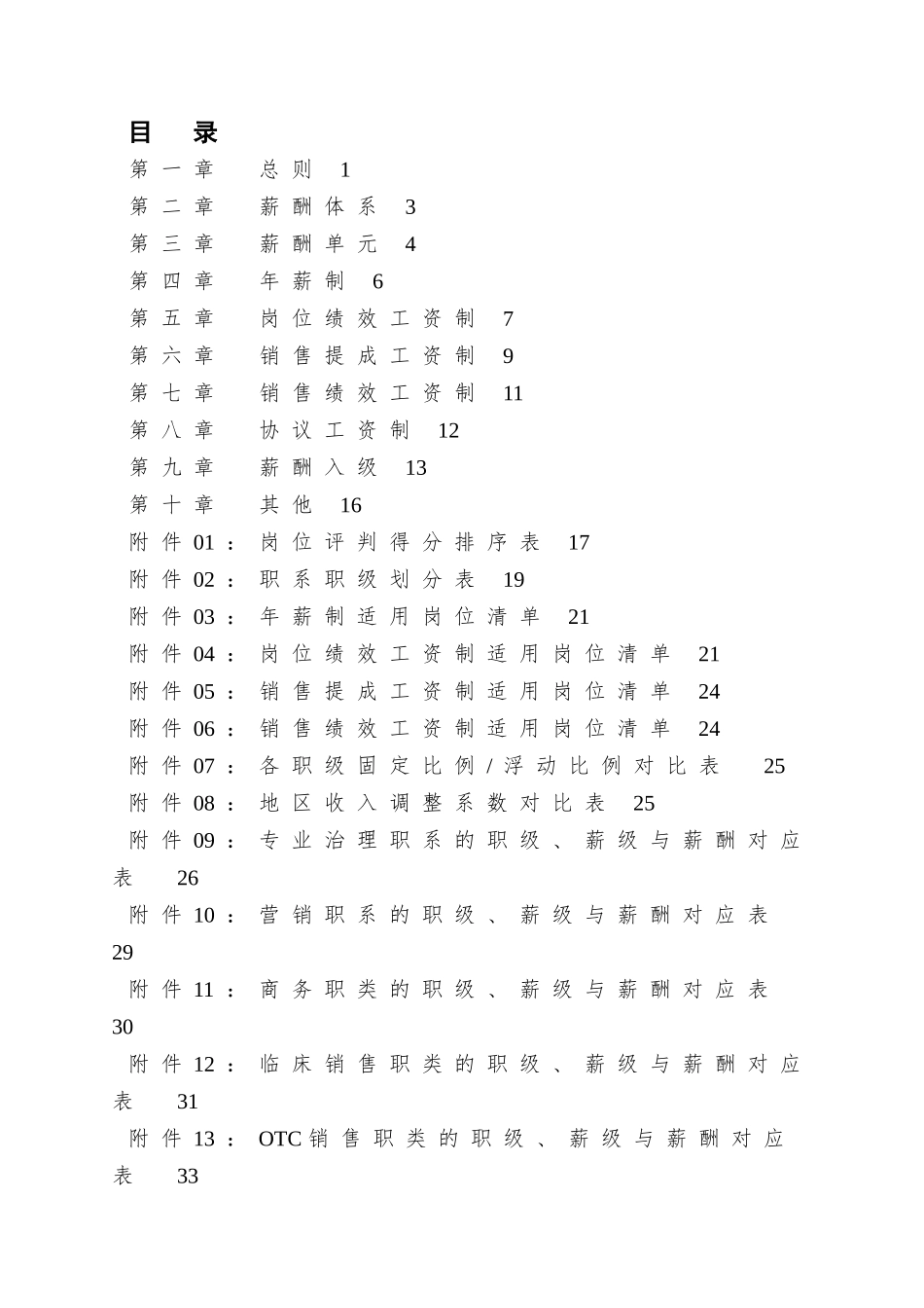 XX医药公司薪酬管理办法-HR猫猫_第2页