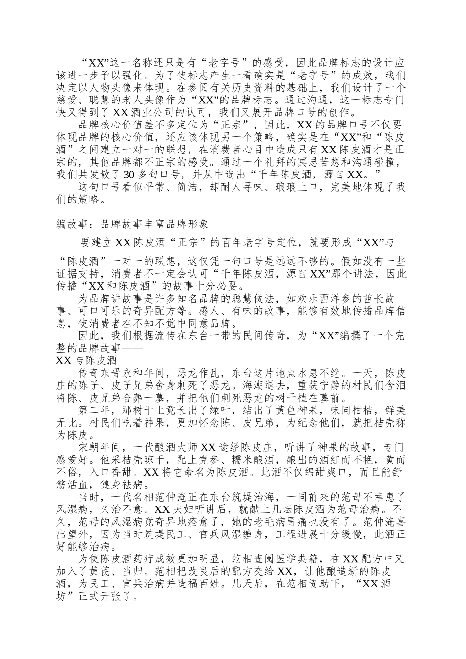 XX品牌整体策划纪实_第3页