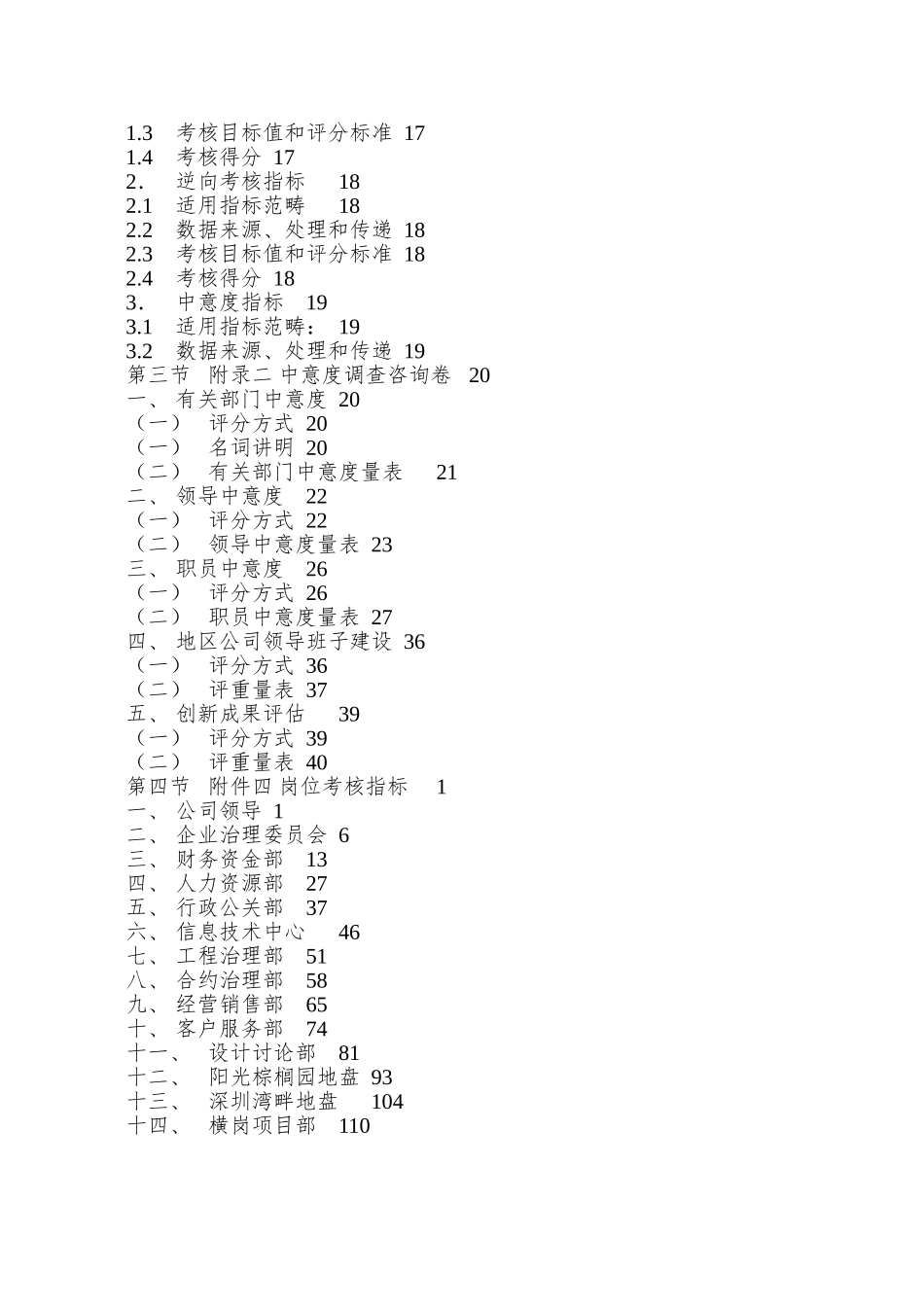 xx地产员工考核方案_第3页