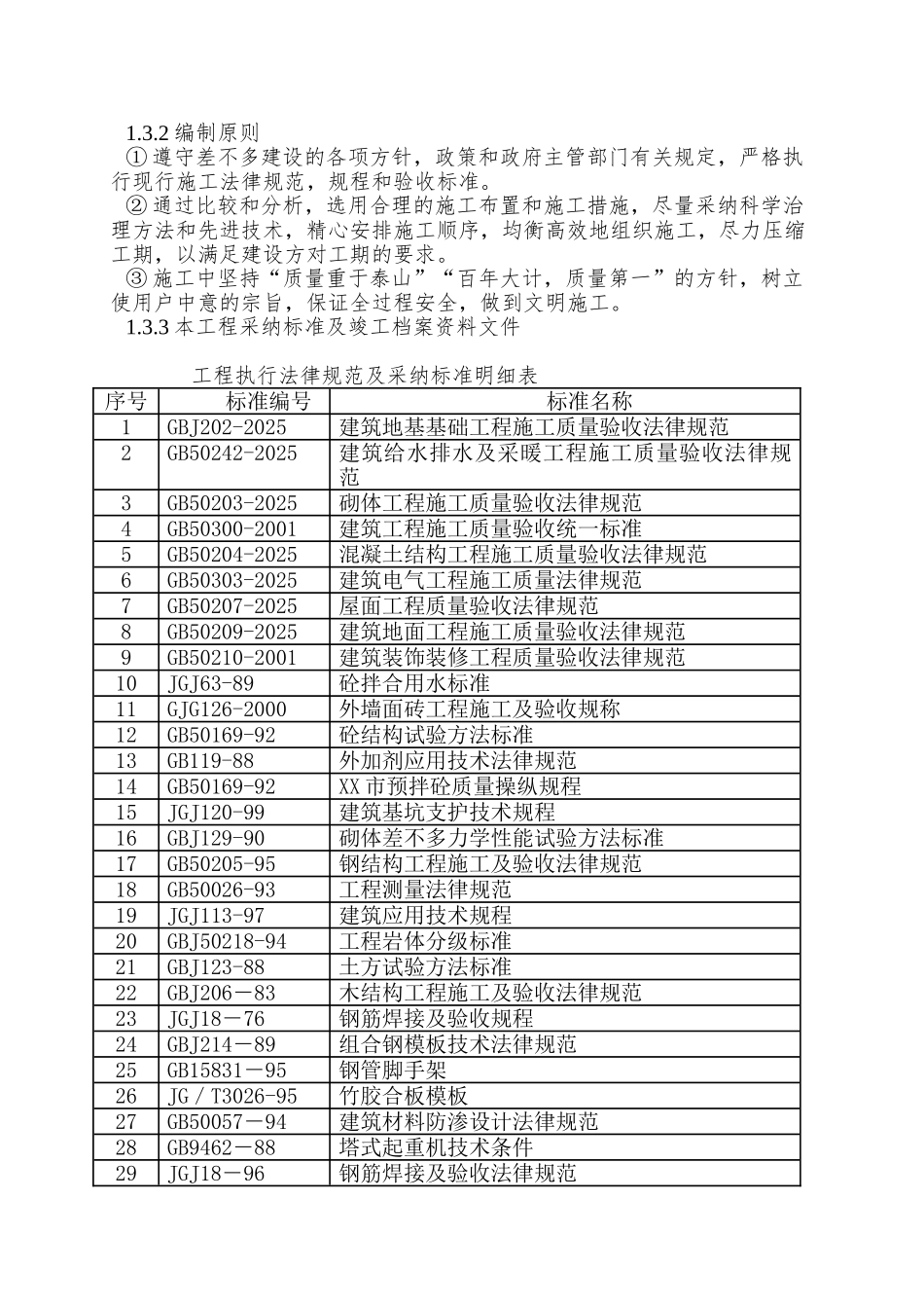 XX市XX区体育场二期工程_第3页