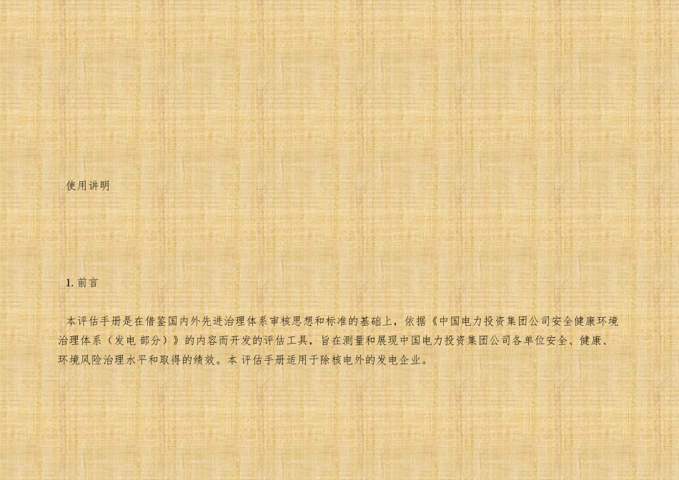 XX市XX街道XX电力公司安健环管理体系评估样本_第3页