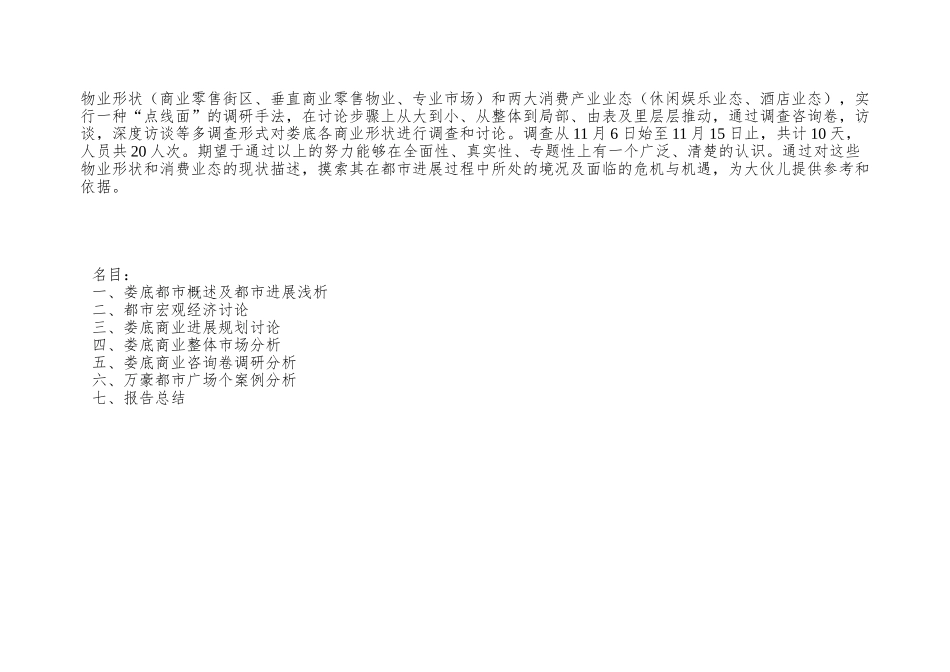 XX年11月湖南娄底商业地产调查报告-104页_第2页