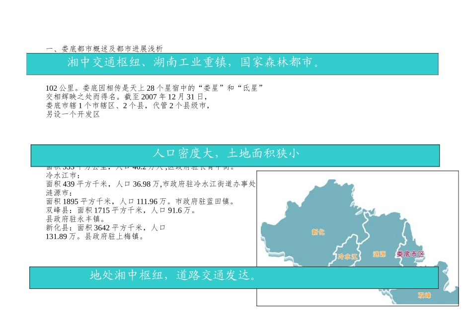 XX年11月湖南娄底商业地产调查报告-104页_第3页
