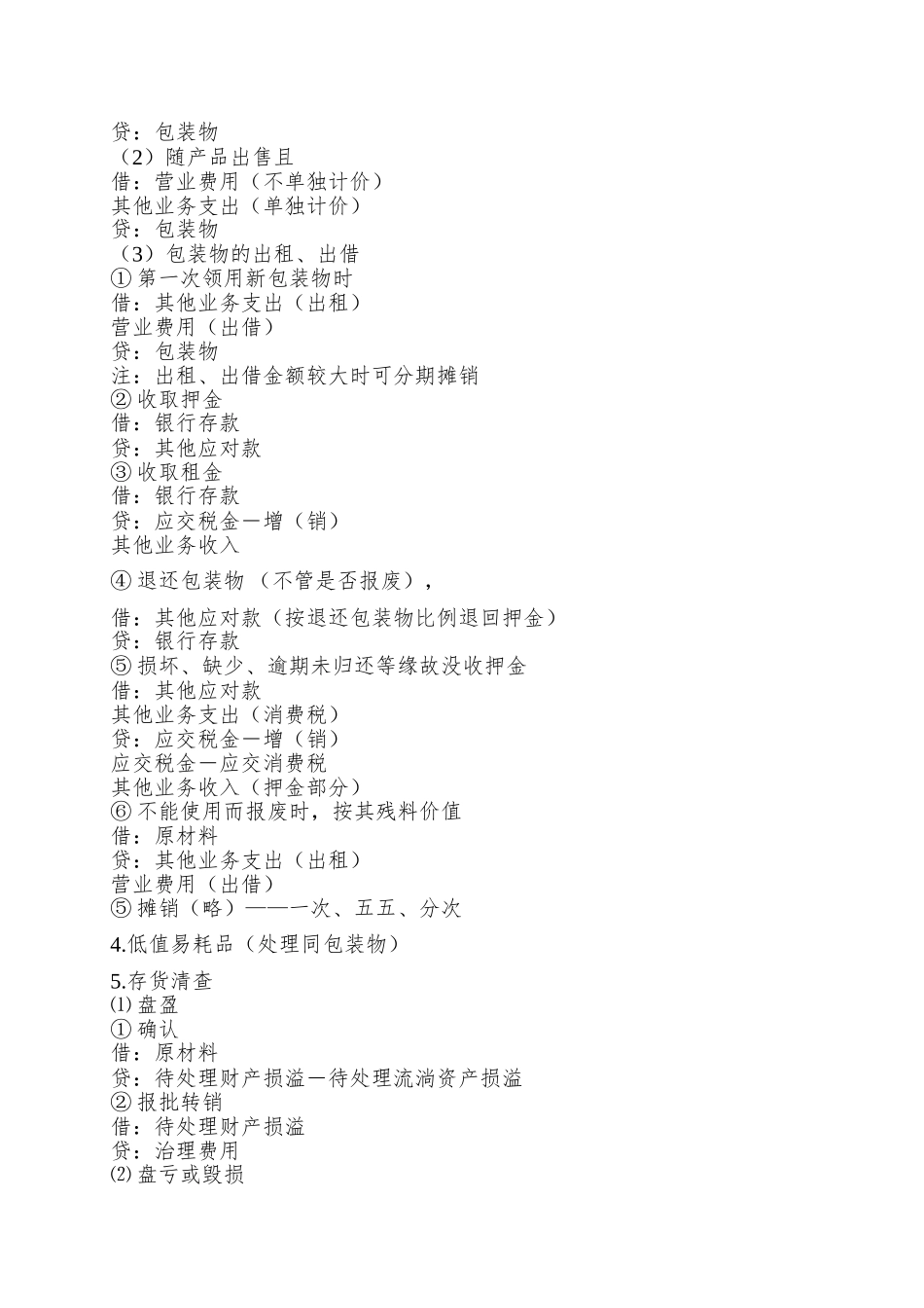 XX年会计职称《初级会计实务》三和常用_第3页