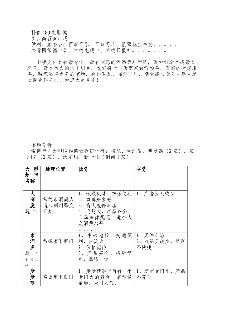 XX广场盛大开业开业庆典活动策划方案_第3页