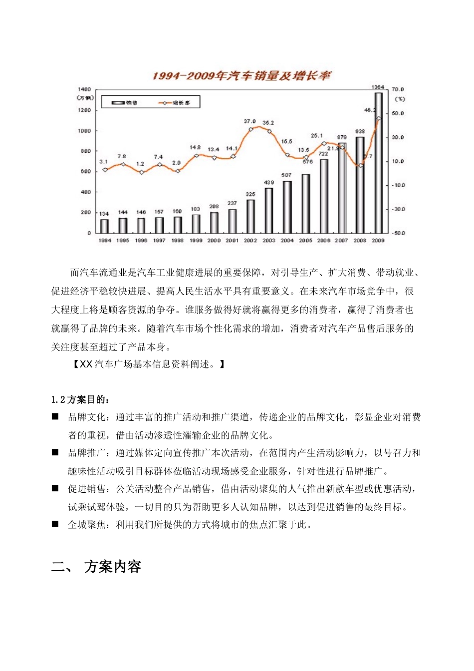 XX汽车广场推广活动推介方案_第2页
