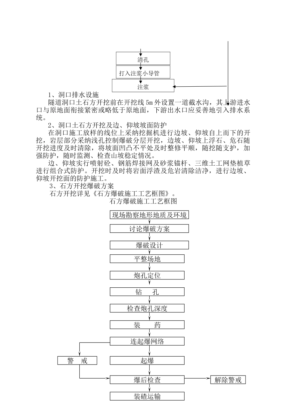 xx隧道洞口开挖施工方案_第2页
