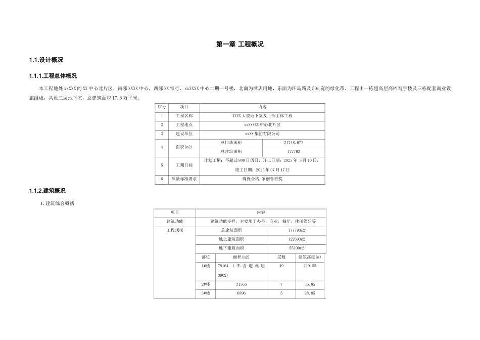 [福建]超高层框筒写字楼主要施工机械设备选型及计划_第1页