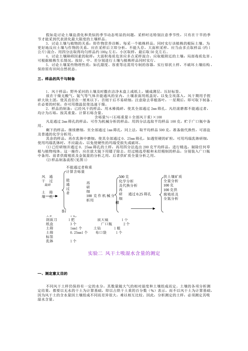 《土壤肥料学》实验指导书_第2页