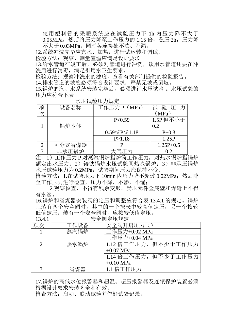 《建筑给水排水及采暖工程施工质量验收规范》强制性条文_第2页