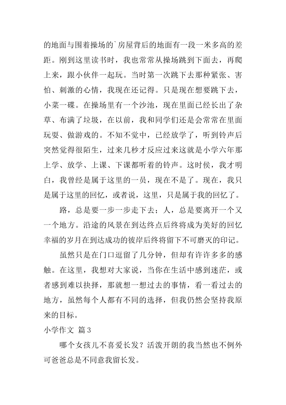 【精华】小学作文三篇_第2页
