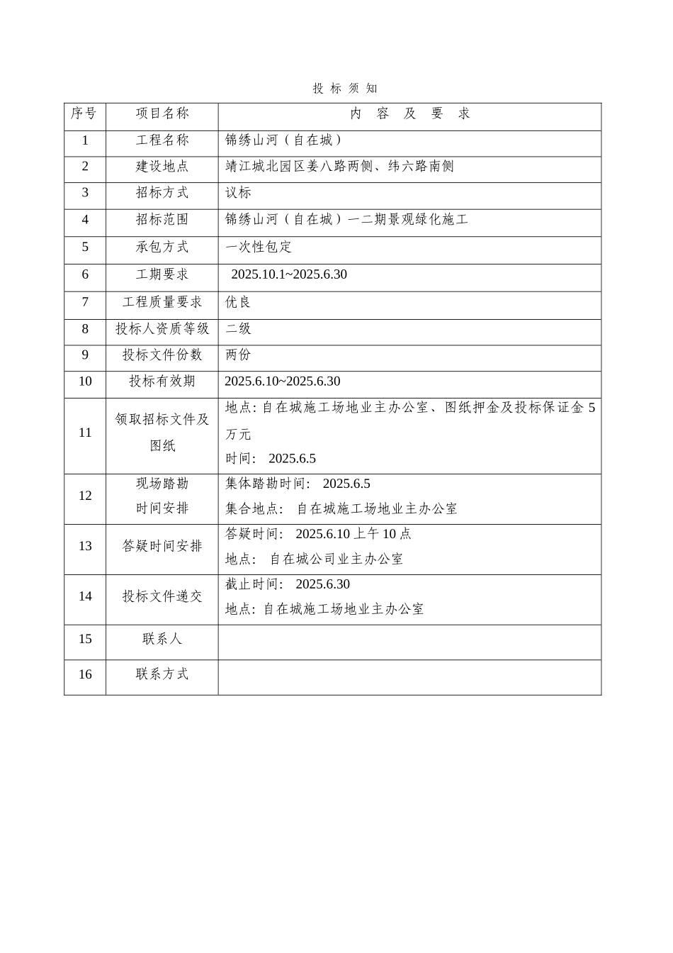一二期绿化招标文件(5_第2页