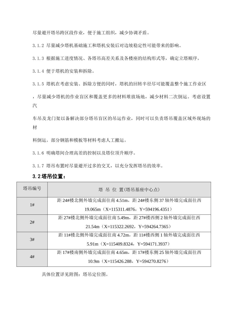 万科云鹭湾II-8#地块群塔施工方案_第3页