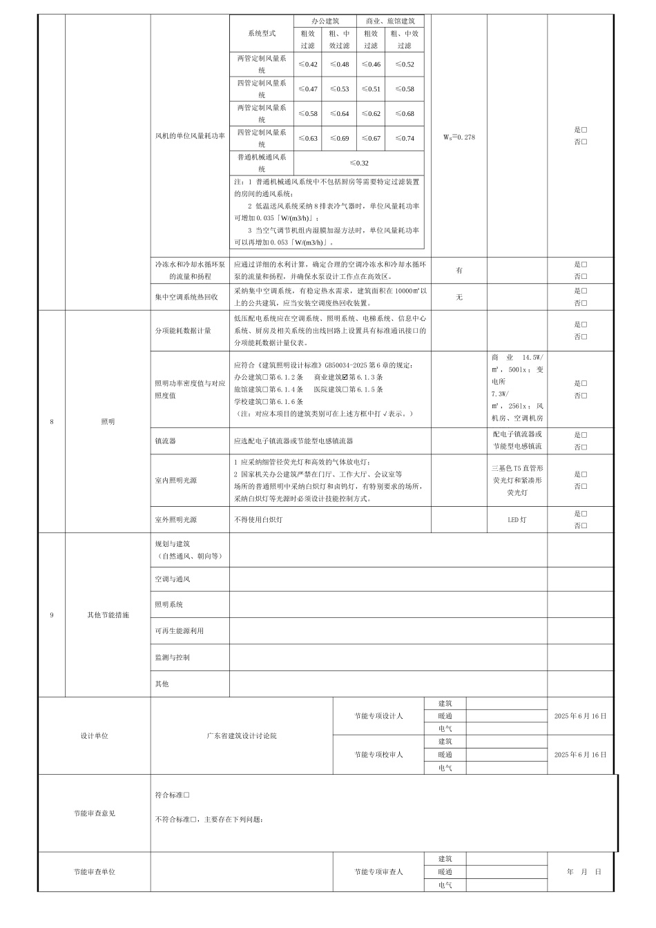 万象汇P01--附表1--公共建筑节能设计报审表_第3页