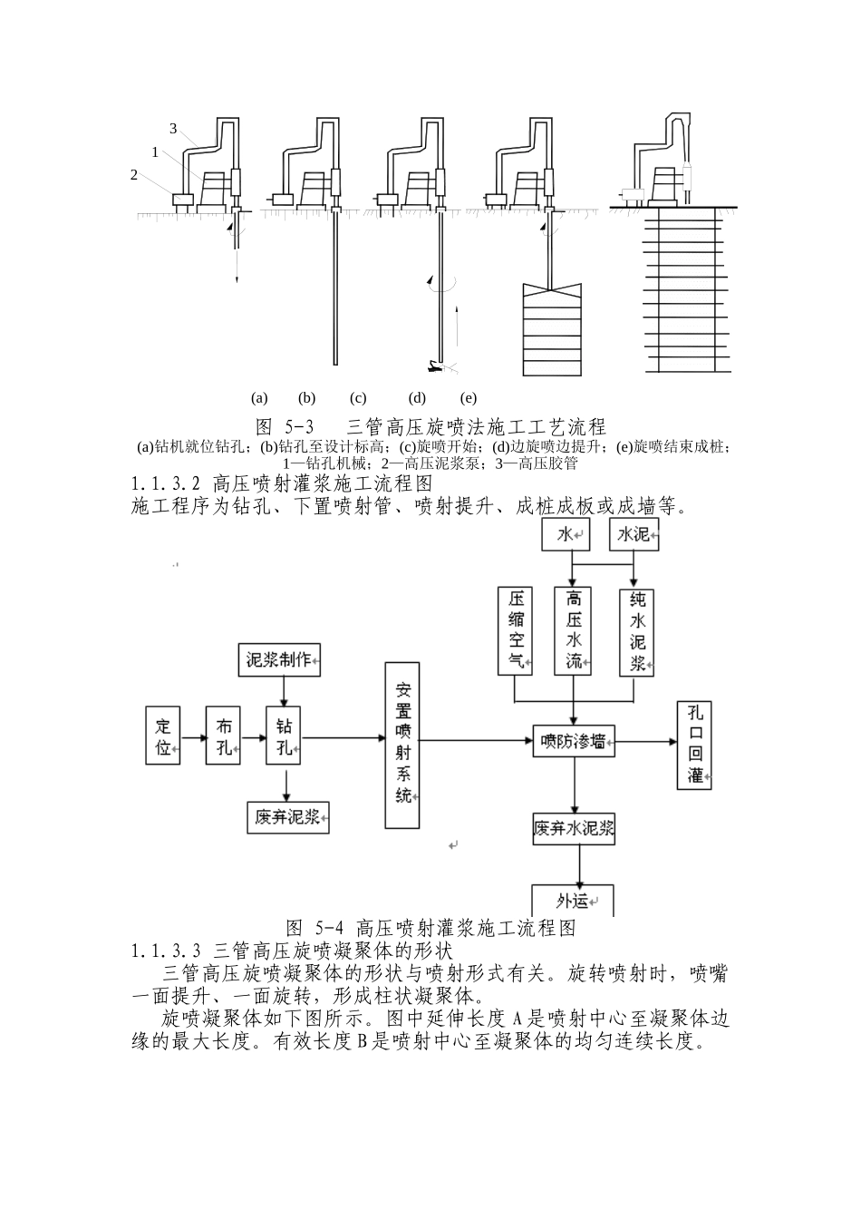 三管高压旋喷桩防渗墙施工方案_第2页