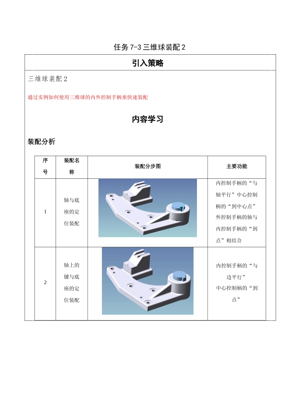 三维球装配2知识点脚本_第2页