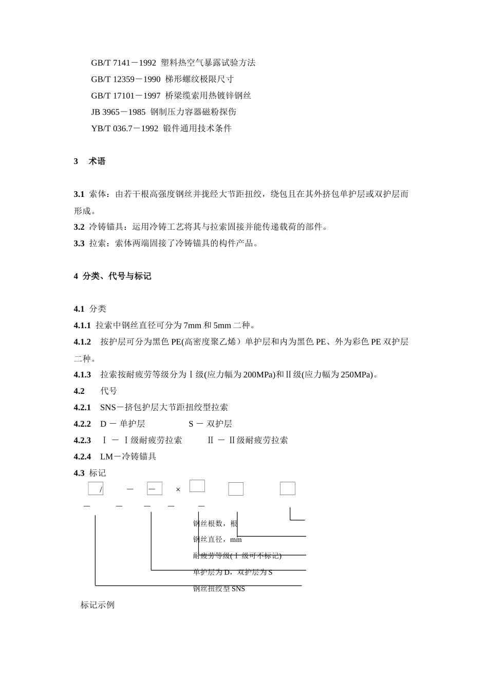 上海挤包护层扭绞型拉索企业标准_第2页
