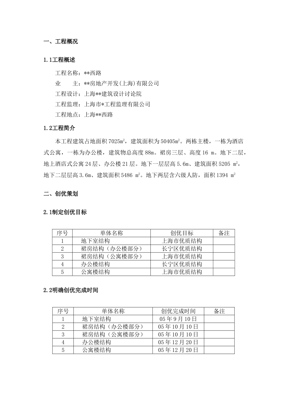 上海某高层质量创优方案-secret_第2页