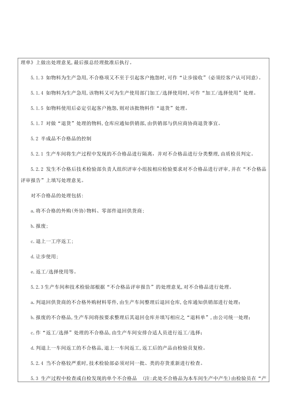 不合格品管理制度_第2页