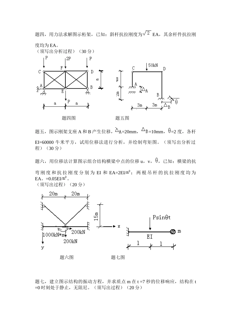 东南大学结构力学2025_第2页