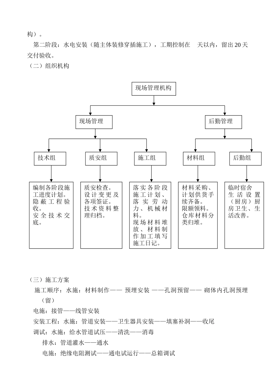 东莞某监狱水电安装施工组织设计_第2页