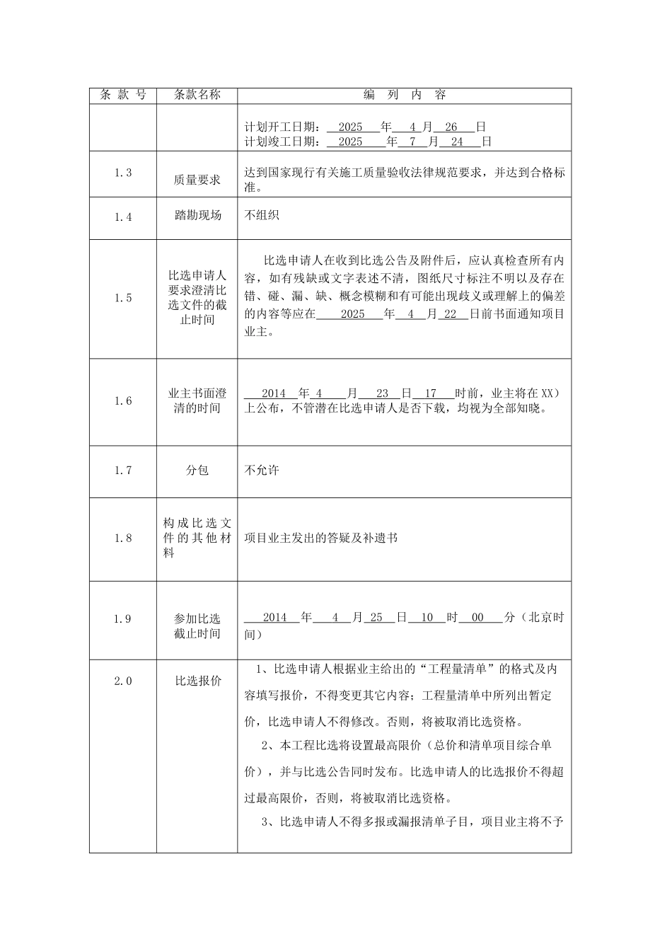 中医院门诊楼装修改造工程竞争性比选文件_第3页