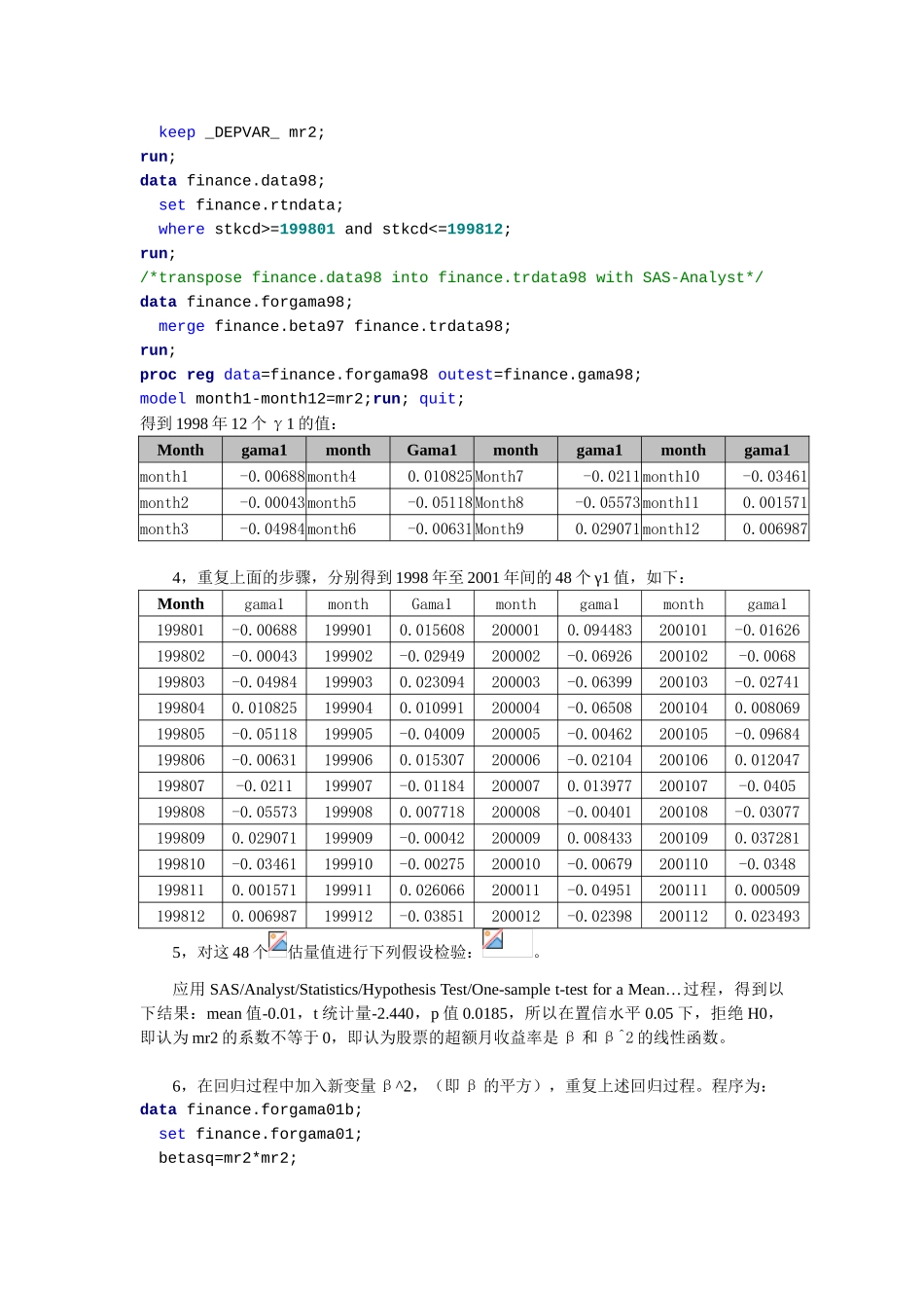 中国国内上市公司的资本资产定价模型的分析报告_第3页